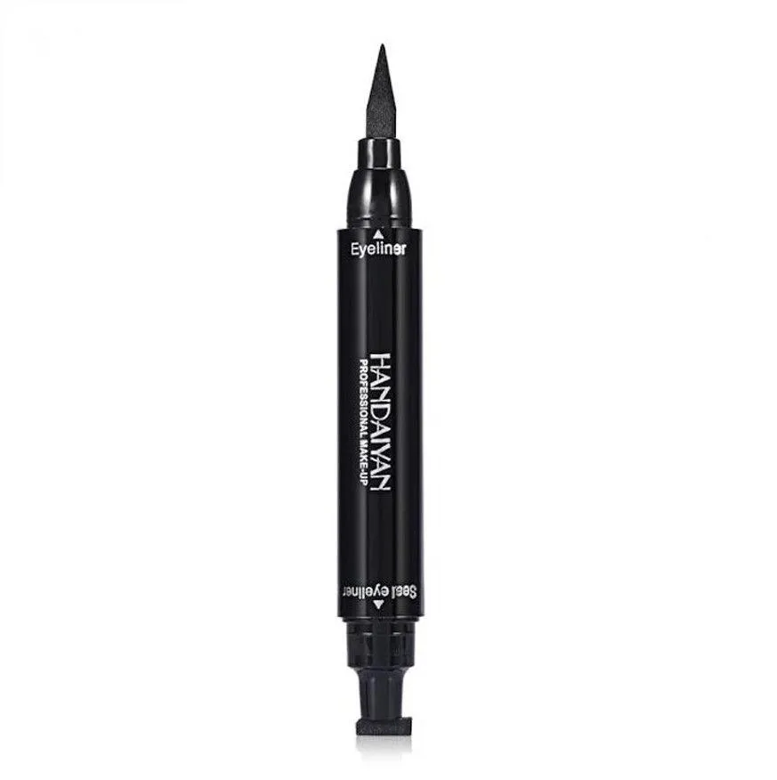 2-in-1 Vampire Eyeliner Pen & Magic Stamp Seal – Perfect Winged Eyeliner Every Time | Free UK Postage