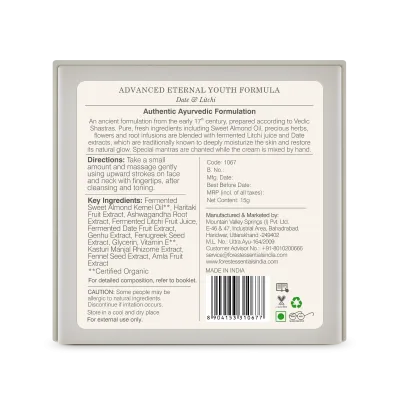 Advanced Eternal Youth Formula Date & Litchi - Forest Essentials