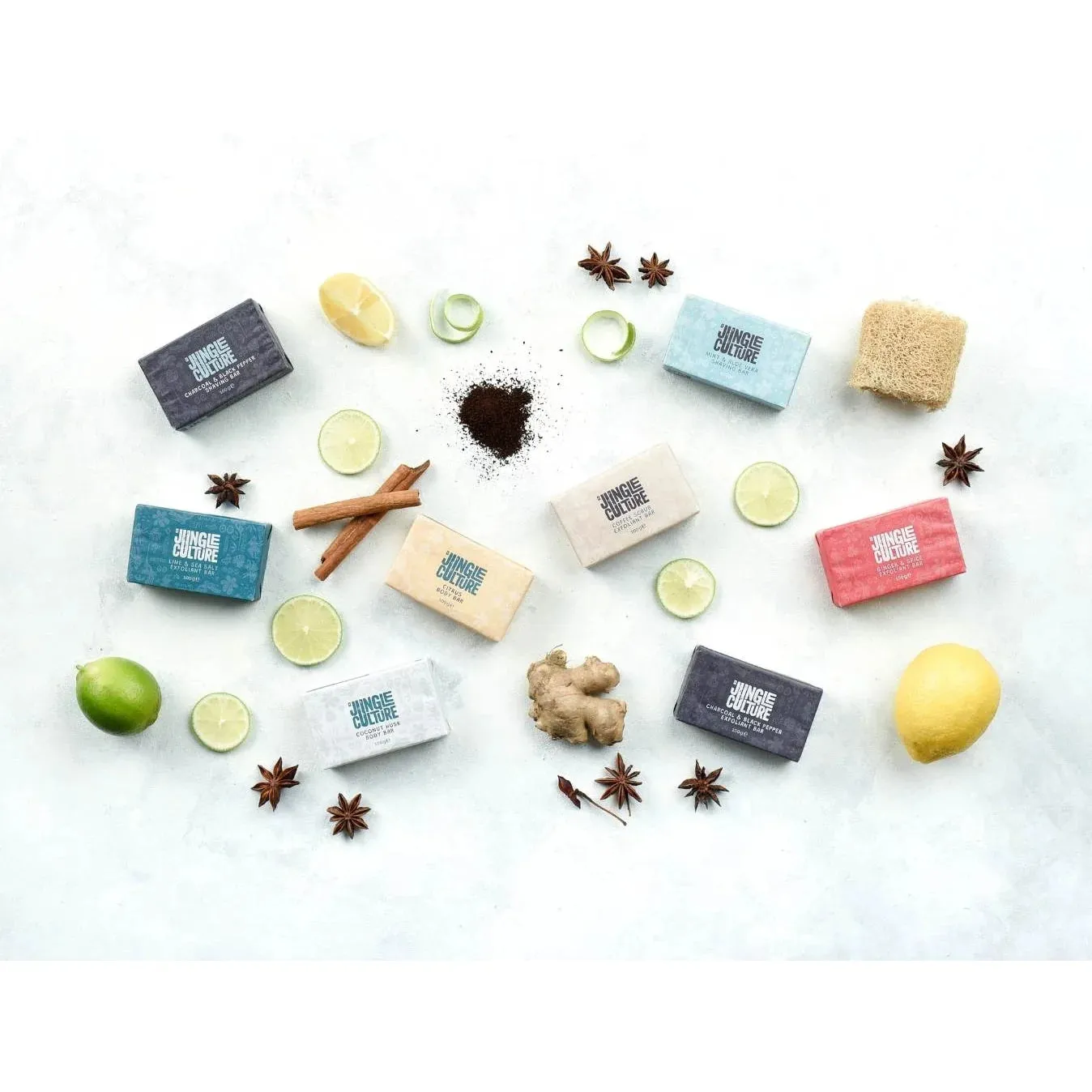 Body Soap - Coffee Scrub Natural Exfoliant Bar Soaps