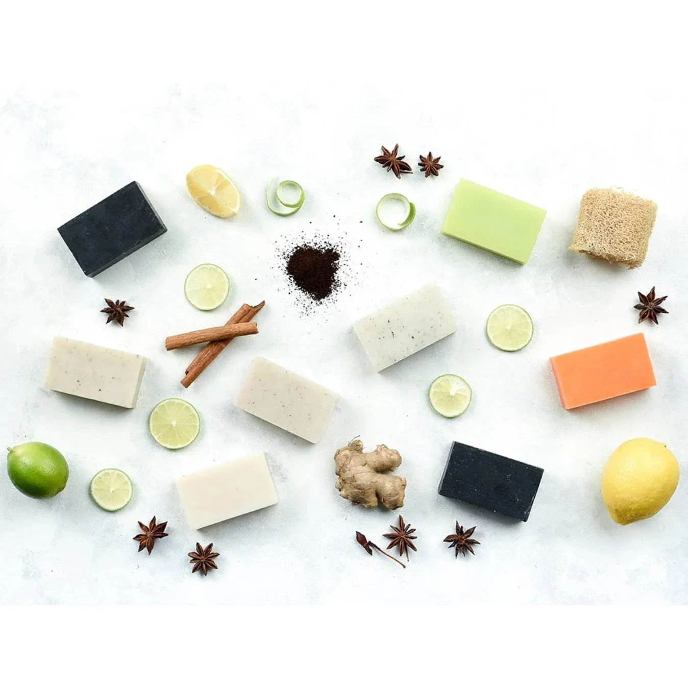 Body Soap - Coffee Scrub Natural Exfoliant Bar Soaps
