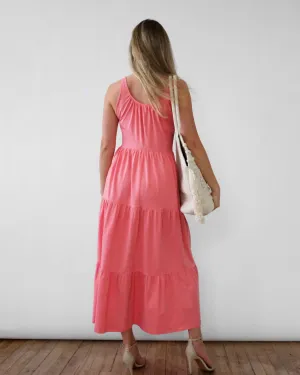 CAROLINA dress Pink Lipstick