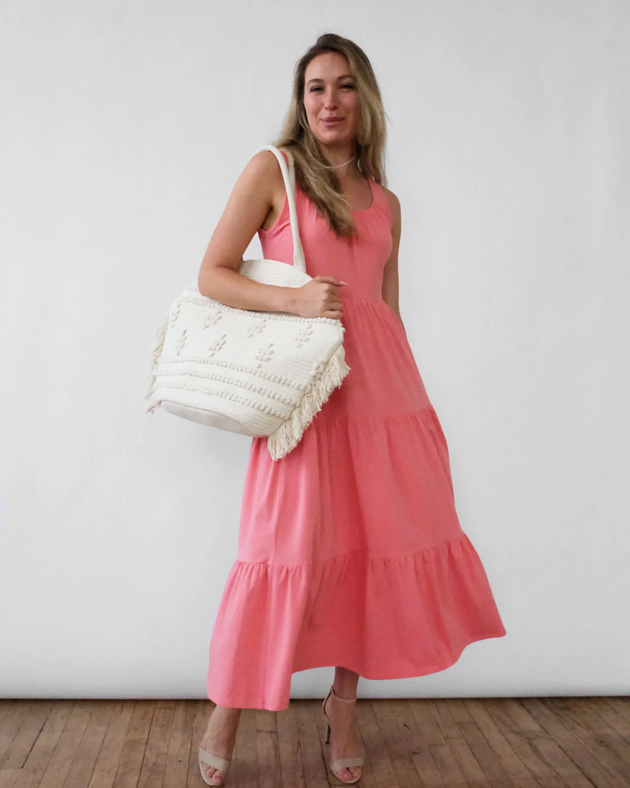 CAROLINA dress Pink Lipstick