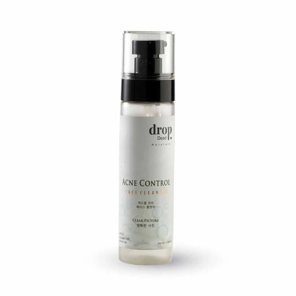 DropDead Naturals Acne Control Face Cleanser - 100ml