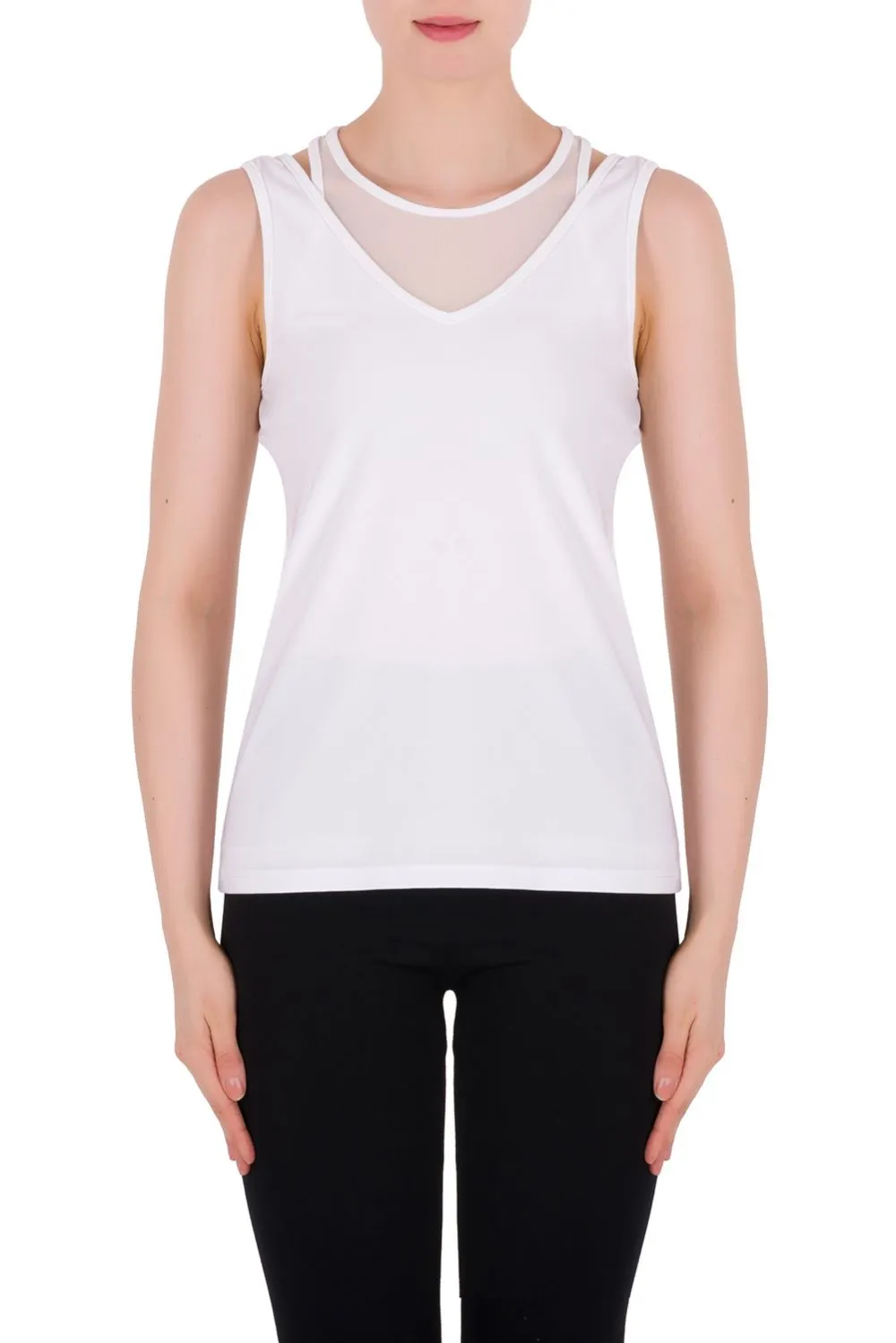 Joseph Ribkoff Tank Lipstick Red Style 191312