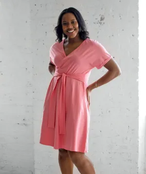 MONROE dress in Pink Lipstick