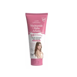 Niacinamide   Alpha Arbutin Velvet Shower Salt Scrub 320g
