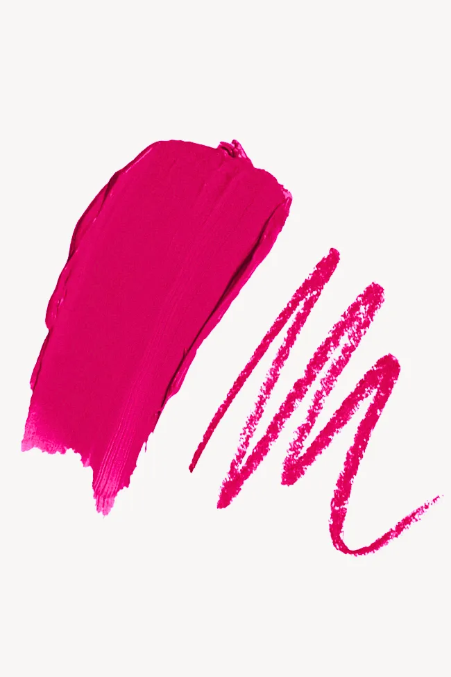 Pink Lily Beauty Double Bloom Dual Lipstick and Lip Liner - Drop Red Gorgeous FINAL SALE
