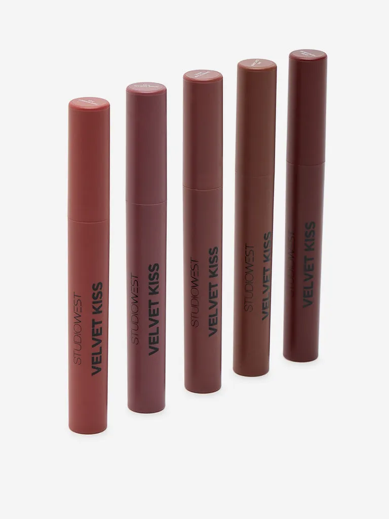 Studiowest Velvet Kiss Slim Stick Rose Dream P-02 Lipstick - 2 gm