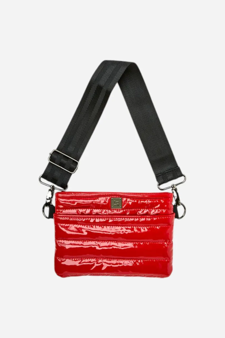 THINK ROYLN Bum Bag/Crossbody in Lipstick Patent