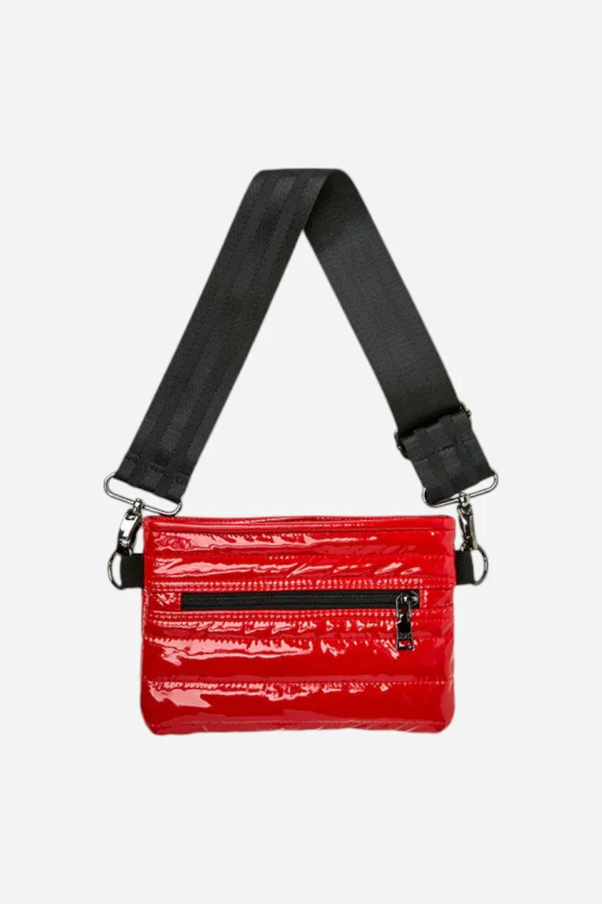 THINK ROYLN Bum Bag/Crossbody in Lipstick Patent