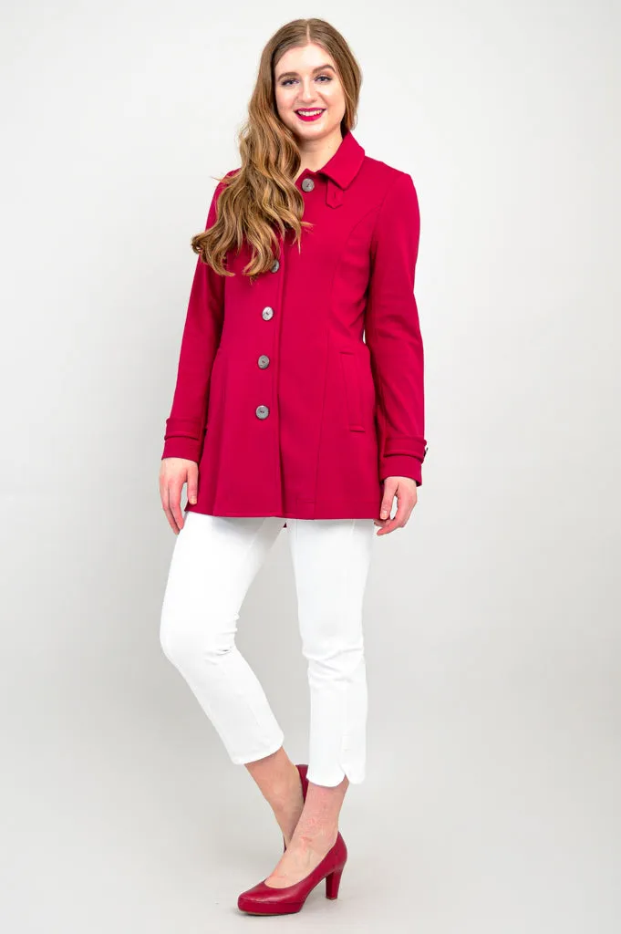Tulip Jacket, Lipstick, Modal