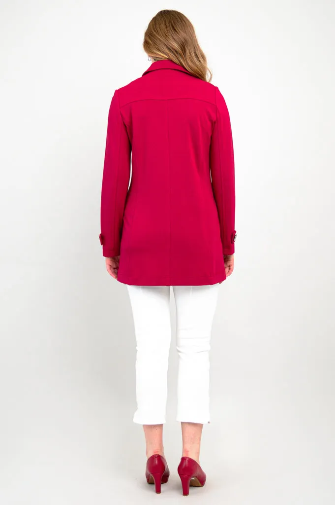 Tulip Jacket, Lipstick, Modal
