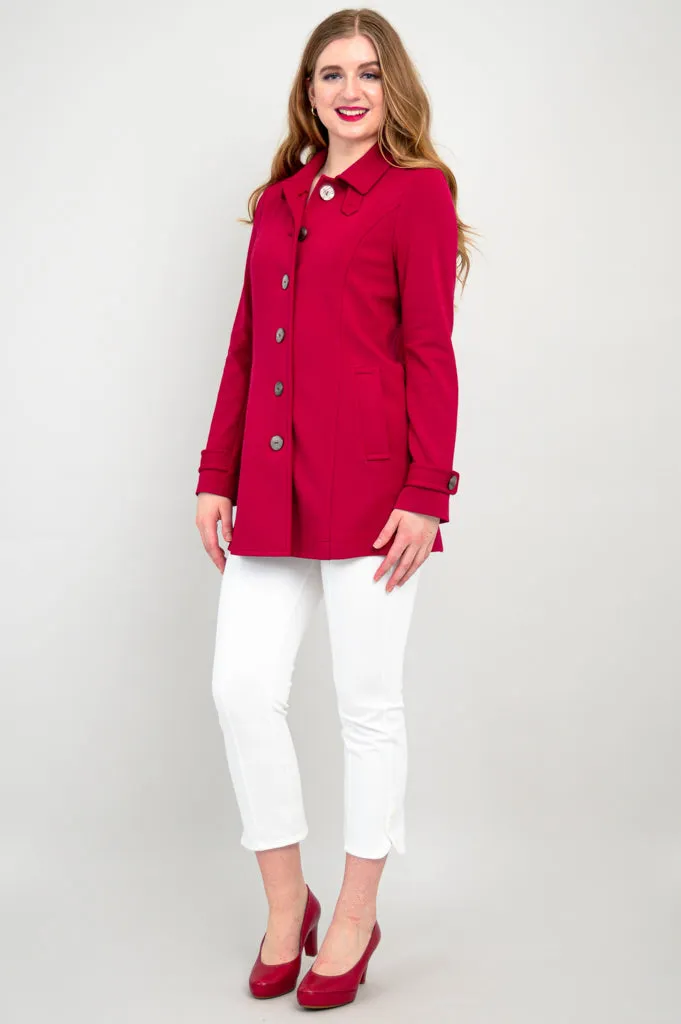 Tulip Jacket, Lipstick, Modal