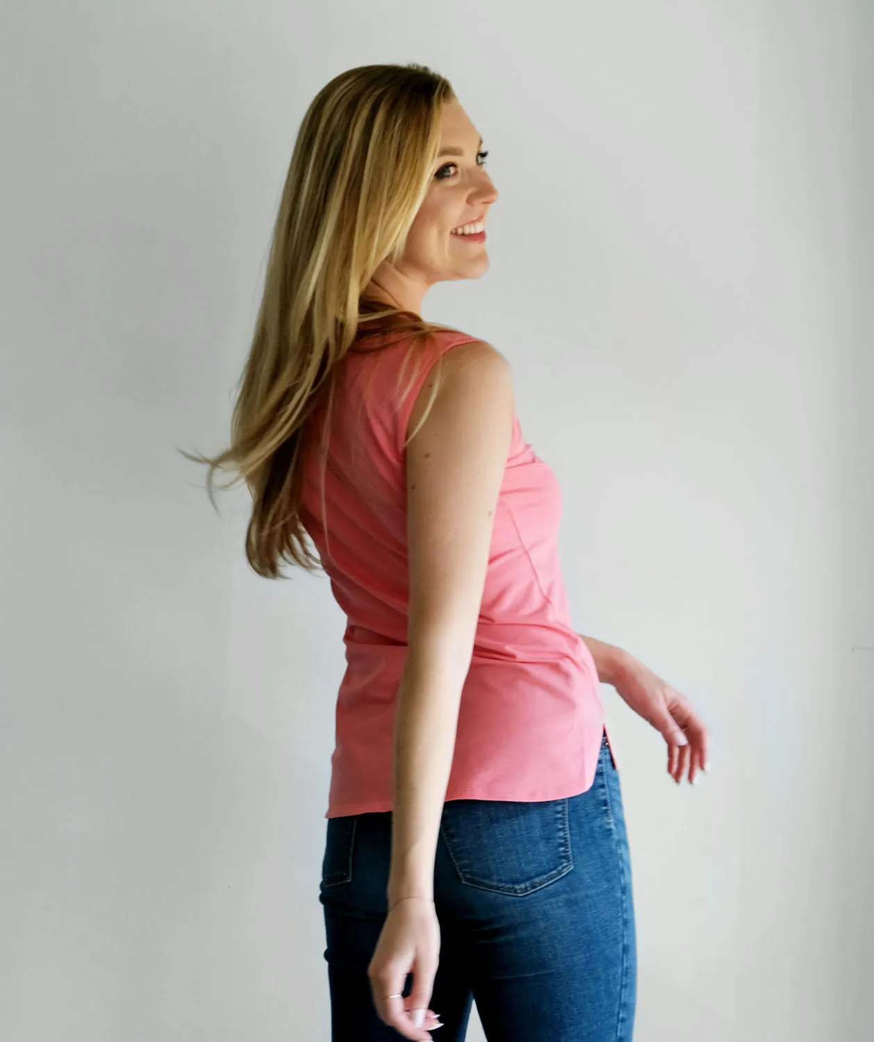 VIDA tank in Pink Lipstick