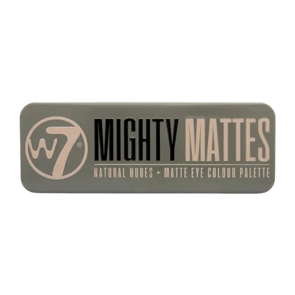 W7 Mighty Mattes Eye Color Palette 15.6G
