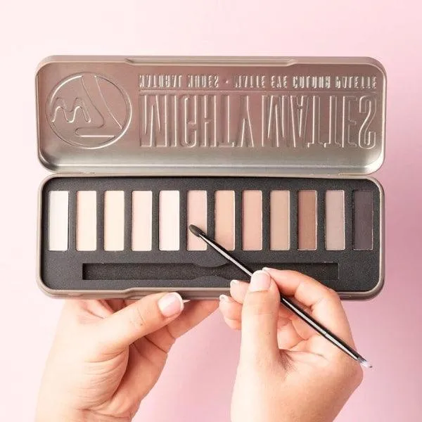 W7 Mighty Mattes Eye Color Palette 15.6G